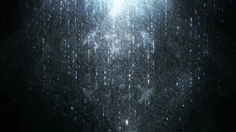 Dynamic Flickering Particles Background Loop Stock Footage 262957398