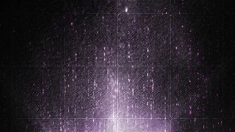 Dynamic Flickering Particles Background Loop Stock Footage 262959743