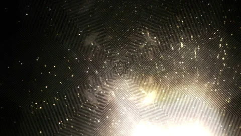 Dynamic Flickering Particles Background Loop Stock Footage 262960887