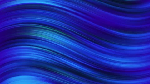 Dynamic Flow of Blue and Green Waves in a Fluid Motion Background Stock Footage 279918677