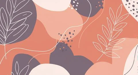 Dynamic Flow of Wavy Pastel Patterns Stock Illustration