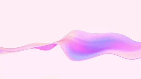 Dynamic flowing fluid gradient background with soft pastel colors creates a mode Stock Footage 321395499