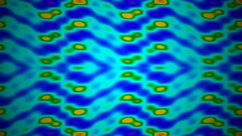 Dynamic flowing liquid gradient background, colorful abstract wave pattern lo Stock Footage 337500228