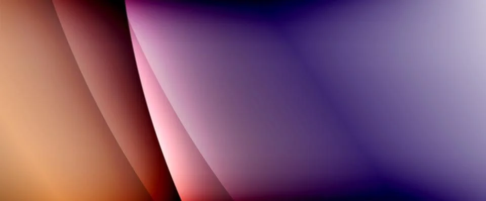 Dynamic flowing waves on gradient color background. Vector illustration For Stock Illustration