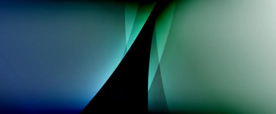 Dynamic flowing waves on gradient color background. Vector illustration For イラスト素材