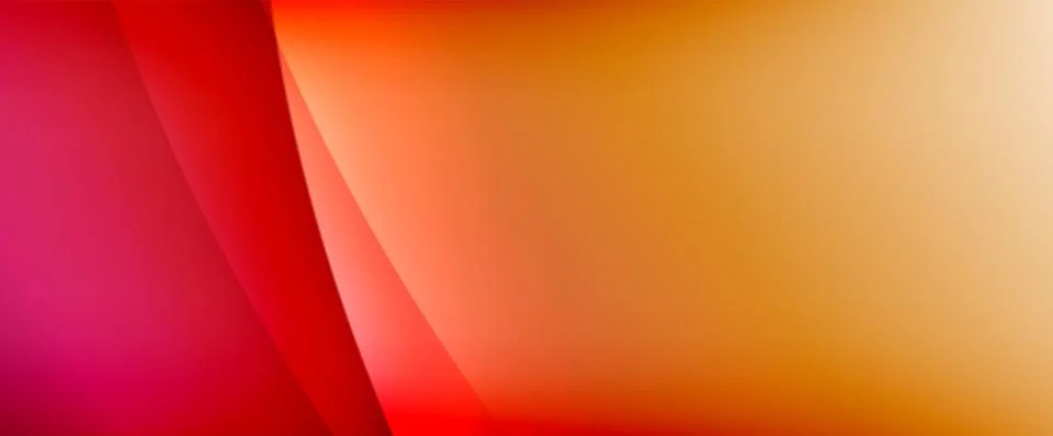 Dynamic flowing waves on gradient color background. Vector illustration For Stock Illustration