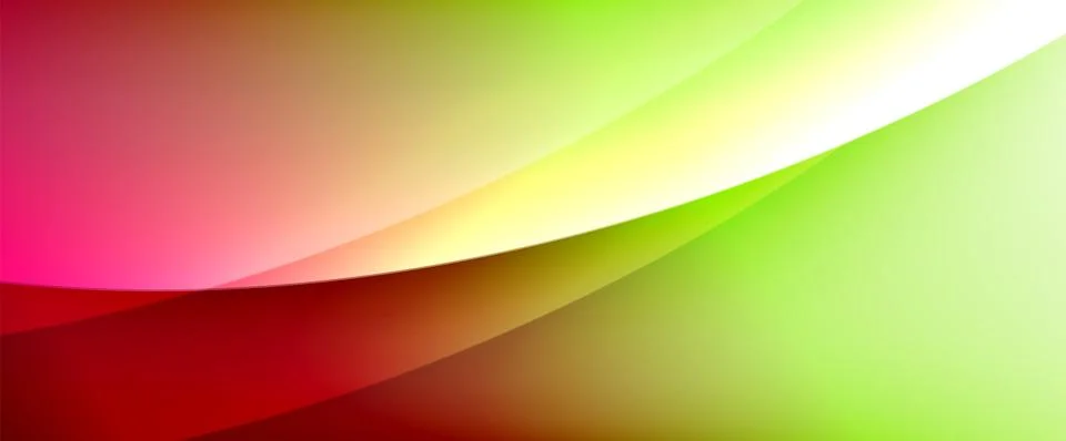 Dynamic flowing waves on gradient color background. Vector illustration For Stockillustratie