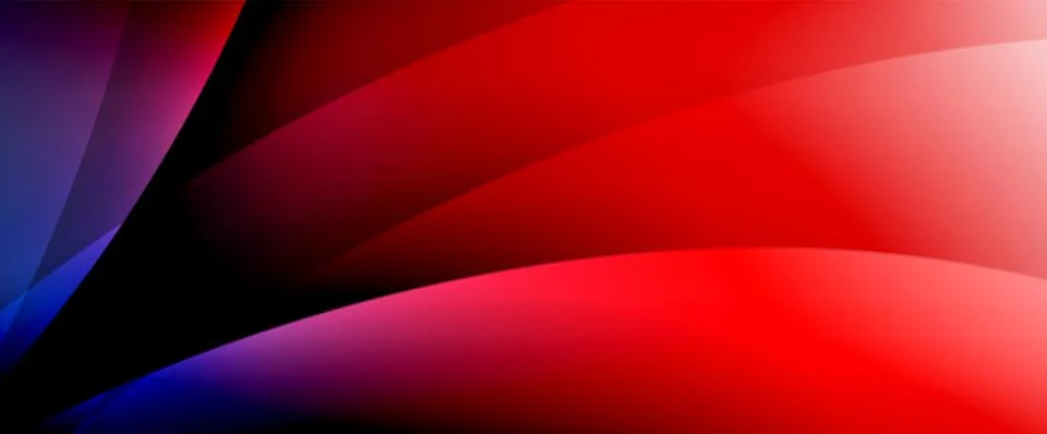 Dynamic flowing waves on gradient color background. Vector illustration For Stock Illustration