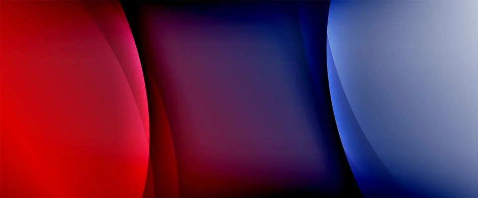 Dynamic flowing waves on gradient color background. Vector illustration For Stock Illustration