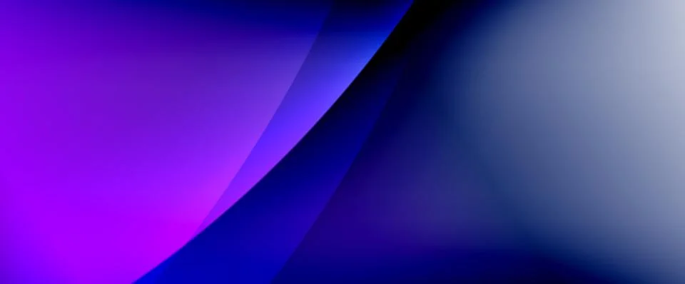 Dynamic flowing waves on gradient color background. Vector illustration For Stock Illustration