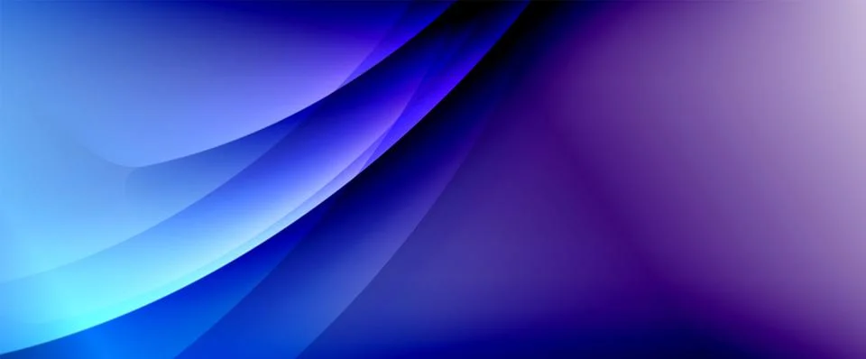 Dynamic flowing waves on gradient color background. Vector illustration For イラスト素材
