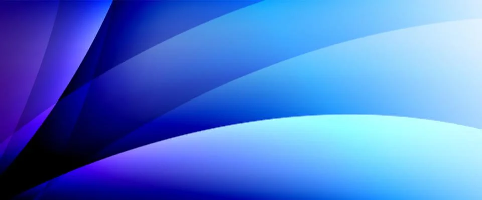 Dynamic flowing waves on gradient color background. Vector illustration For Stock Illustration