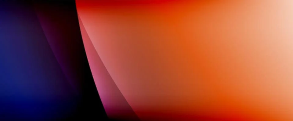 Dynamic flowing waves on gradient color background. Vector illustration For Stock Illustration