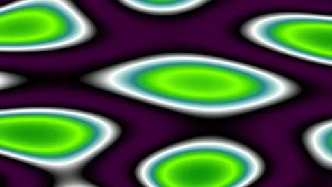 Dynamic fluid flow pattern: abstract emerald and cyan wave texture background Stock Footage 342160938