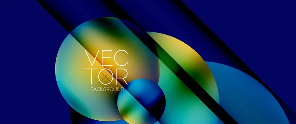 Dynamic fluid gradient techno sphere. Mesmerizing 3D effect sphere pulsating Stock Illustration