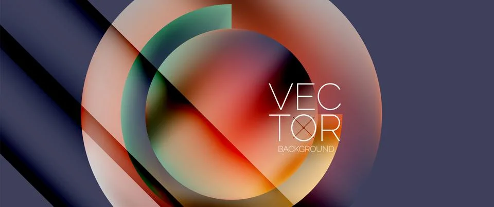 Dynamic fluid gradient techno sphere. Mesmerizing 3D effect sphere pulsating Stock Illustration