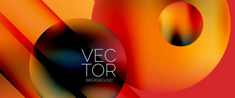 Dynamic fluid gradient techno sphere. Mesmerizing 3D effect sphere pulsating Stock Illustration