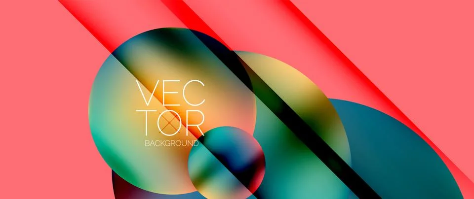 Dynamic fluid gradient techno sphere. Mesmerizing 3D effect sphere pulsating Stock Illustration