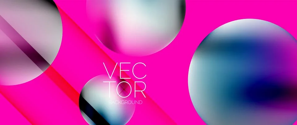 Dynamic fluid gradient techno sphere. Mesmerizing 3D effect sphere pulsating Stock Illustration