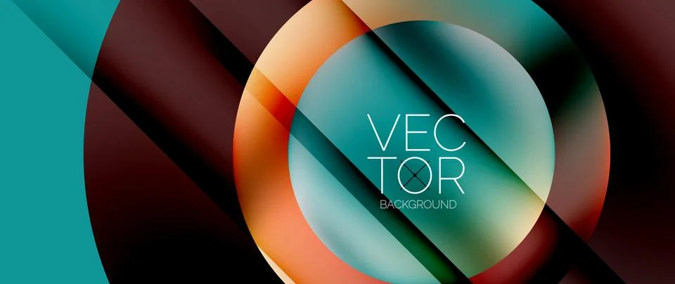 Dynamic fluid gradient techno sphere. Mesmerizing 3D effect sphere pulsating Stock Illustration