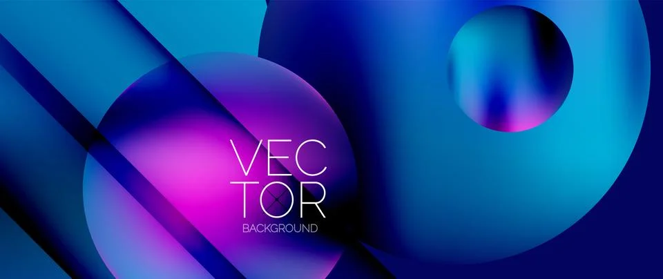 Dynamic fluid gradient techno sphere. Mesmerizing 3D effect sphere pulsating Illustrazione stock