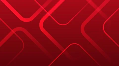Dynamic fluid red geometric with colorful gradient background Stock Illustration