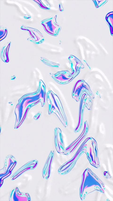 Dynamic fluid shapes and colors create an engaging abstract motion Stock Footage 314170002