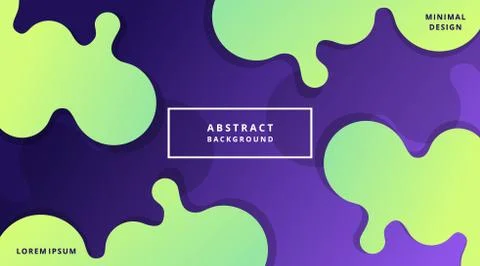 Dynamic Fluid Style Modern Background Templates Stock Illustration