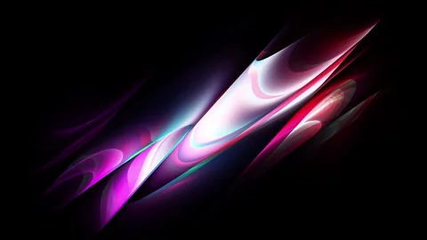 Dynamic fly motion graphics a vibrant flow gradient colors on black background 스톡 동영상 329735521