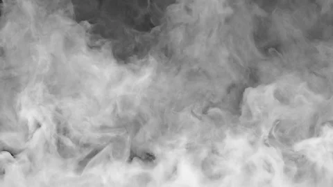 Dynamic fog on a dark background realistic atmospheric white smoke slowly 스톡 동영상 279652437