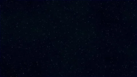 A dynamic forward flight through the vast expanse of space filled with twinkling Stock Footage 287451528