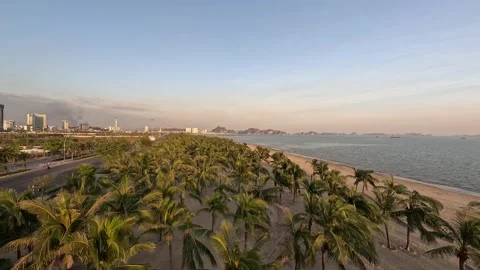 Dynamic FPV Drone Flight Over Ha Long Bay, Vietnam Stock Footage 323508451