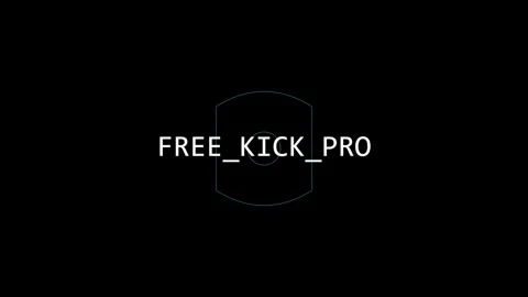 Dynamic Free Kick Pro Soccer Logo Animation. Modern Football Sports Game In.. 库存影片 330280135