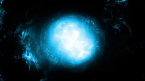 Dynamic fusion effect in the core of a star 스톡 동영상 91758963