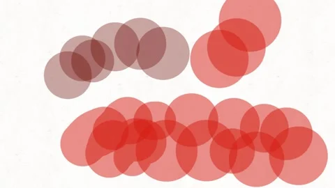 Dynamic Geometric Abstract Loop Stock Footage 334577154