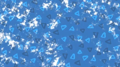 Dynamic Geometric Abstract Motion Vídeo Stock 325878350