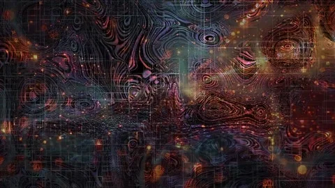 Dynamic Geometric Abstract Motion Stock Footage 325879768