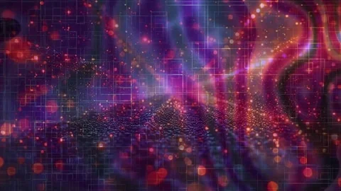 Dynamic Geometric Abstract Motion 스톡 동영상 325880000