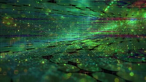 Dynamic Geometric Abstract Motion Stock-Footage 325880699