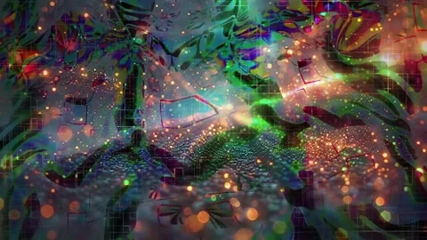 Dynamic Geometric Abstract Motion 스톡 동영상 325880938