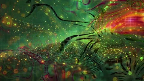 Dynamic Geometric Abstract Motion 스톡 동영상 325881262
