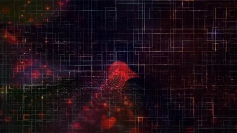 Dynamic Geometric Abstract Motion 스톡 동영상 325882051