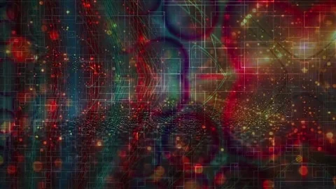 Dynamic Geometric Abstract Motion 스톡 동영상 325882327