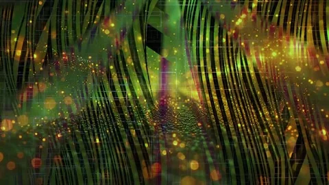 Dynamic Geometric Abstract Motion Stock Footage 325882679