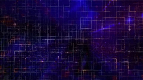 Dynamic Geometric Abstract Motion Video stock 325883332