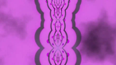 Dynamic Geometric Abstract Motion Vídeo Stock 325894046