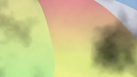 Dynamic Geometric Abstract Motion Stock-Footage 325898894