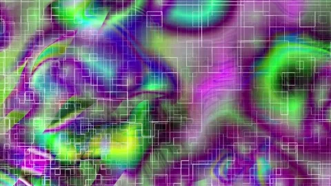 Dynamic Geometric Abstract Motion 動画素材 325914175