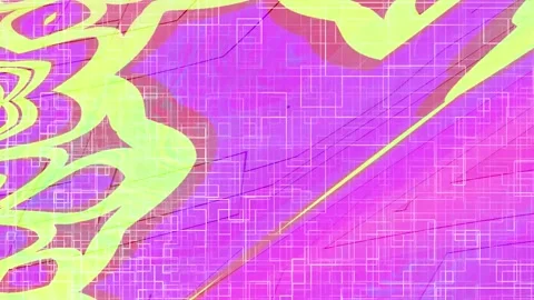 Dynamic Geometric Abstract Motion 스톡 동영상 325921004