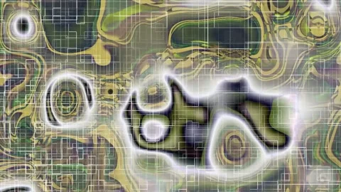 Dynamic Geometric Abstract Motion Vídeo Stock 325923640